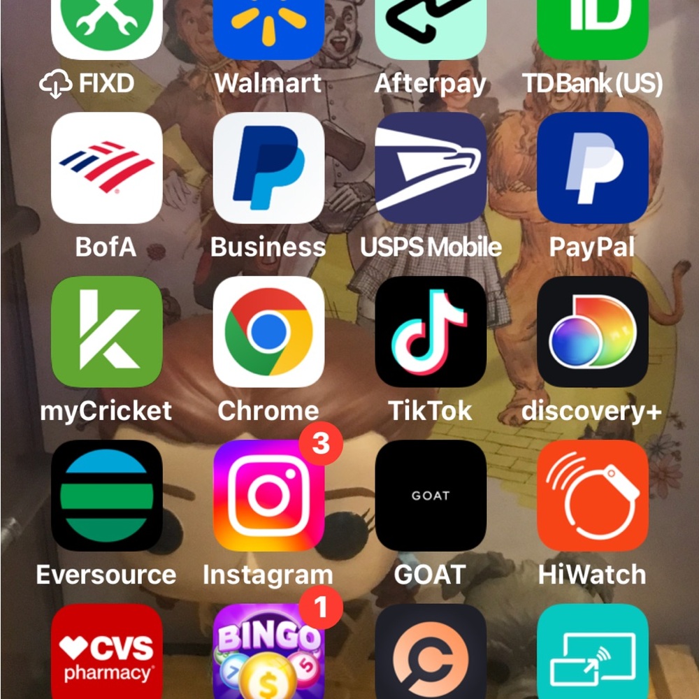 iPhone 7 Plus 128GB with TiK ToK APP.